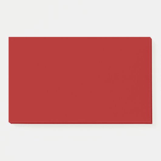 Post-it® Rouge Pomme Bonbon Foncé Uni (Devant)