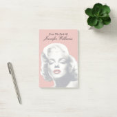 Post-it® Rouge sur les lèvres rouges Marilyn (Bureau)