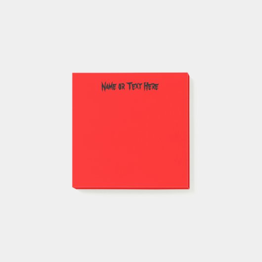 Post-it® Rouge vibrant (Devant)