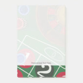 Post-it® Roulette Table avec puces et roue (Devant)