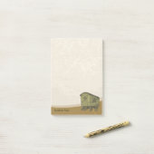 Post-it® Roulotte de Caravane Tsigane (Sur un bureau)