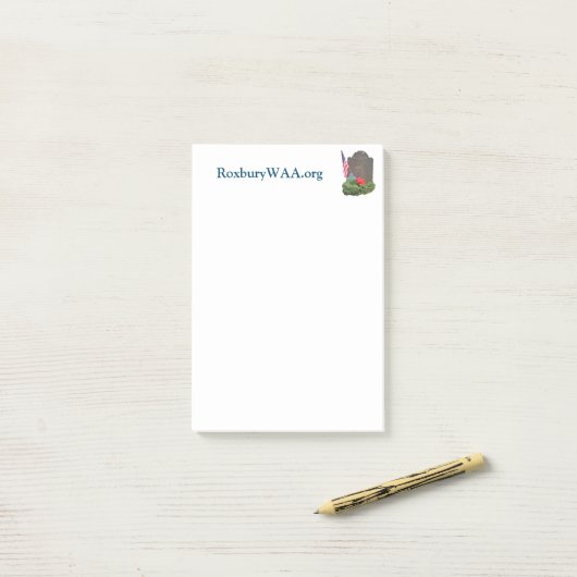 Post-it® RoxburyWAA (Sur un bureau)