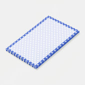 Post-it® Royal Blue Combination Pois par STaylor (Incliné)