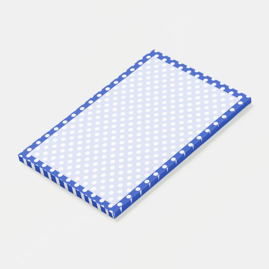 Post-it® Royal Blue Combination Pois par STaylor (Incliné)