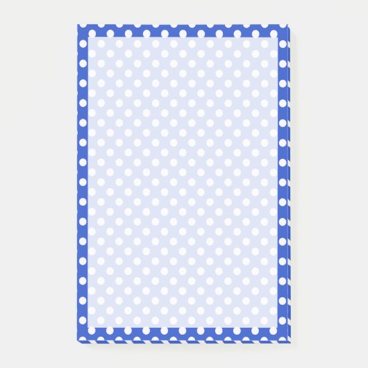 Post-it® Royal Blue Combination Pois par STaylor (Devant)