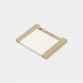 Post-it® Ruban Brown de trèfle par Kenneth Yoncich (Incliné)
