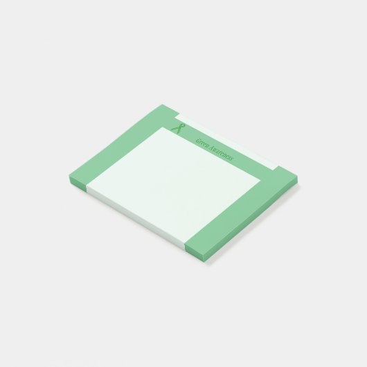 Post-it® Ruban Green Standard par Kenneth Yoncich (Incliné)