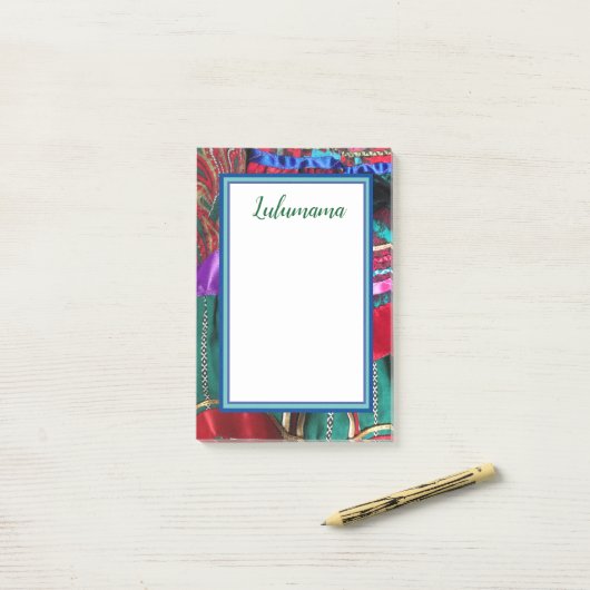 POST-IT® RUBANS DE FÊTE TROPICAUX (Sur un bureau)