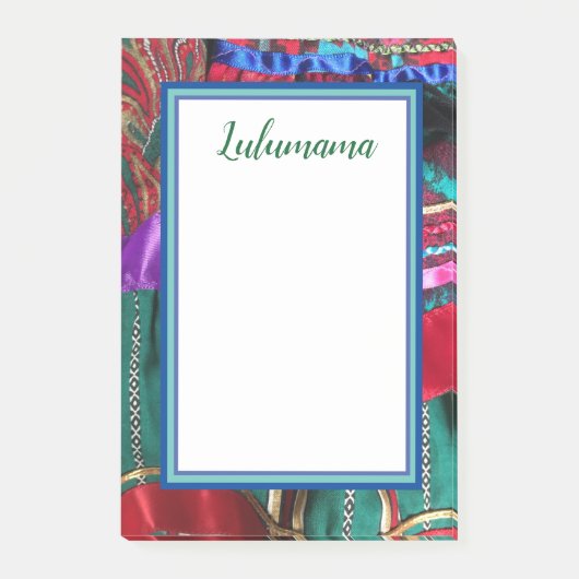 POST-IT® RUBANS DE FÊTE TROPICAUX (Devant)