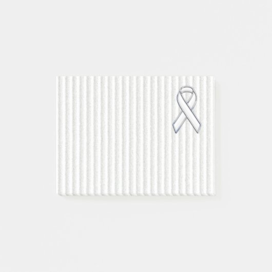 Post-it® Rubans de sensibilisation du ruban blanc (Devant)