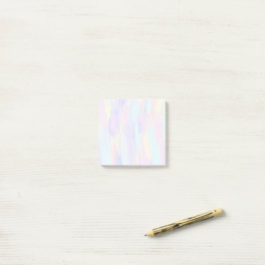 Post-it® Rubriques de peinture Pastel (Sur un bureau)