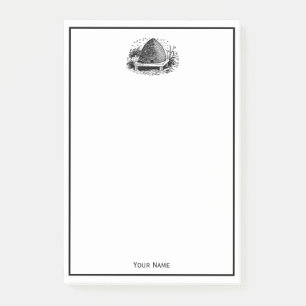 Post-it® Ruche et Abeilles #1 Heraldique Vintage