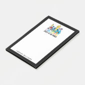 Post-it® Rue Sésame | Ajouter Votre Nom (Incliné)