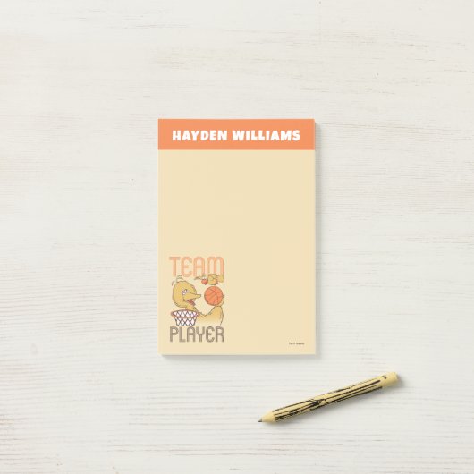 Post-it® Rue Sésame | Ajouter Votre Nom (Sur un bureau)