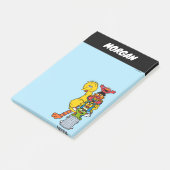 Post-it® Rue Sésame | Ajoutez votre nom (Incliné)