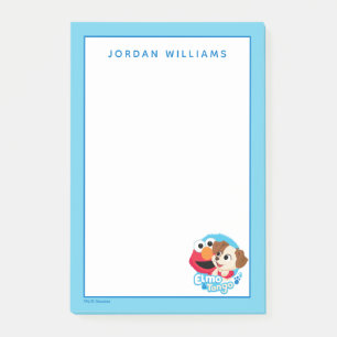 Post-it® Rue Sésame Badge Elmo & Tango