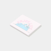 Post-it® Rue Sesame | Cookie Monster Enjoy Life (Incliné)