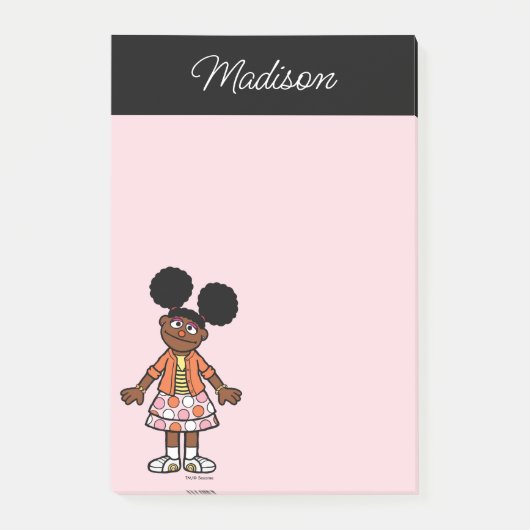 Post-it® Rue Sésame | Gabrielle Ajouter Votre Nom (Devant)