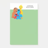 Post-it® Rue Sésame | Groupe Hug | Ajouter Votre Nom (Devant)