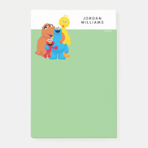 Post-it® Rue Sésame Groupe Hug Ajouter Votre Nom