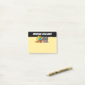 Post-it® Rue Sésame | Groupe Pals sésame | Ajouter un nom (Sur un bureau)