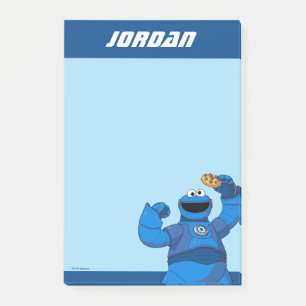 Post-it® Rue Sésame   Méca Builders Cookie Monster
