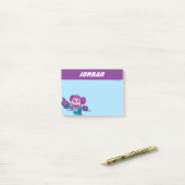 Post-it® Rue Sésame | Mécaniciens Abby | Ajouter un nom (Sur un bureau)