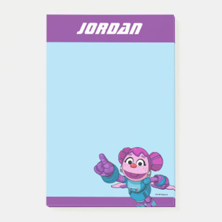 Post-it® Rue Sésame | Mécaniciens Abby | Ajouter un nom