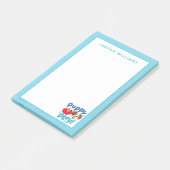 Post-it® Rue Sésame | Puppy Play Elmo & Tango (Incliné)