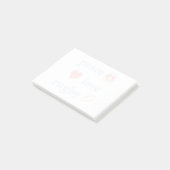 Post-it® Rugby de Peace Love (Incliné)