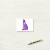 Post-it® Running with the Wolves (Sur un bureau)