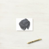 Post-it® Russe noir Terrier (Sur un bureau)