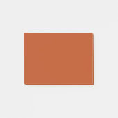 Post-it® Rust Solid Color (Devant)