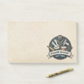 Post-it® Rustic Bakery Store Pastry Dessert Sweet Cake Shop (Sur un bureau)