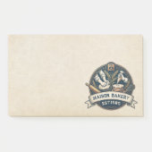 Post-it® Rustic Bakery Store Pastry Dessert Sweet Cake Shop (Devant)