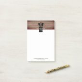 Post-it® Rustic Crock Bois Restauration Restauration (Sur un bureau)