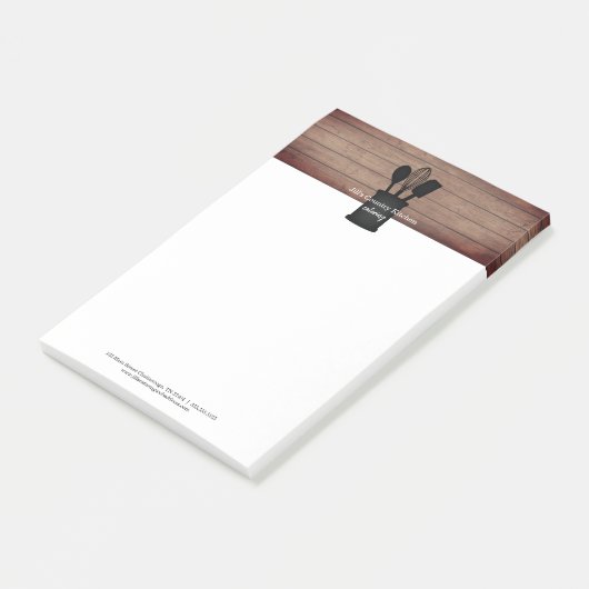 Post-it® Rustic Crock Bois Restauration Restauration (Incliné)