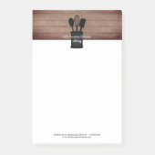 Post-it® Rustic Crock Bois Restauration Restauration (Devant)