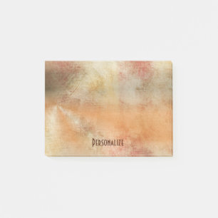 Post-it® Rustic Grunge Résumé Design dans les couleurs d'au