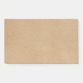 Post-it® Rustic Kraft Simple Élégant Bohème (Devant)