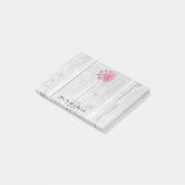 Post-it® Rustique Gerber Daisy Notes personnalisées (Incliné)