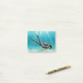 Post-it® S.C.U.B.A. Plongeur (Sur un bureau)