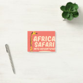 Post-it® Safari Afrique dans l'aventure ! (Bureau)