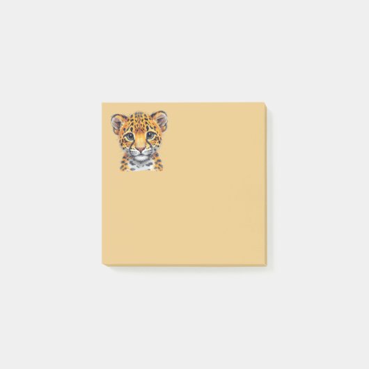 Post-it® Safari Spirit Bébé Guépard (Devant)
