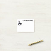 Post-it® Sagittarius Constellation Line Art – Cosmic Zodiac (Sur un bureau)