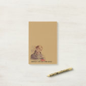 Post-it® Saint Anthony humoristique de Padoue (Sur un bureau)
