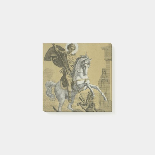 Post-it® Saint George – Premium "Sunburst Gold" Art (Devant)