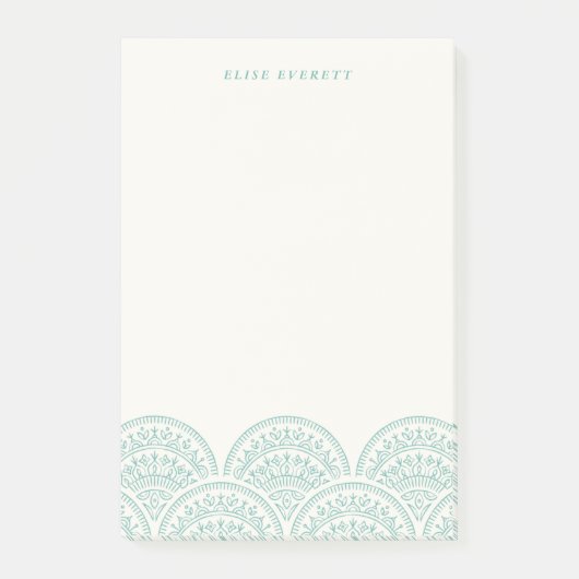 Post-it® Saint-Jacques de Bohême - Jade (Devant)