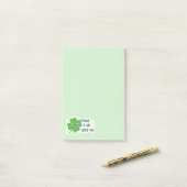 Post-it® Saint Patrick's Day (Sur un bureau)