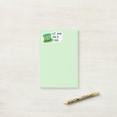 Post-it® Saint Patrick's Day (Sur un bureau)